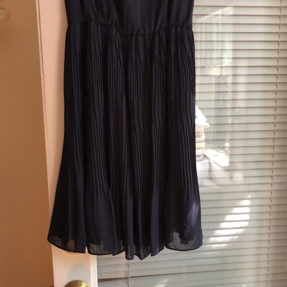 Ann Taylor Petite Pleated Flare Dress - Picture 7 of 11